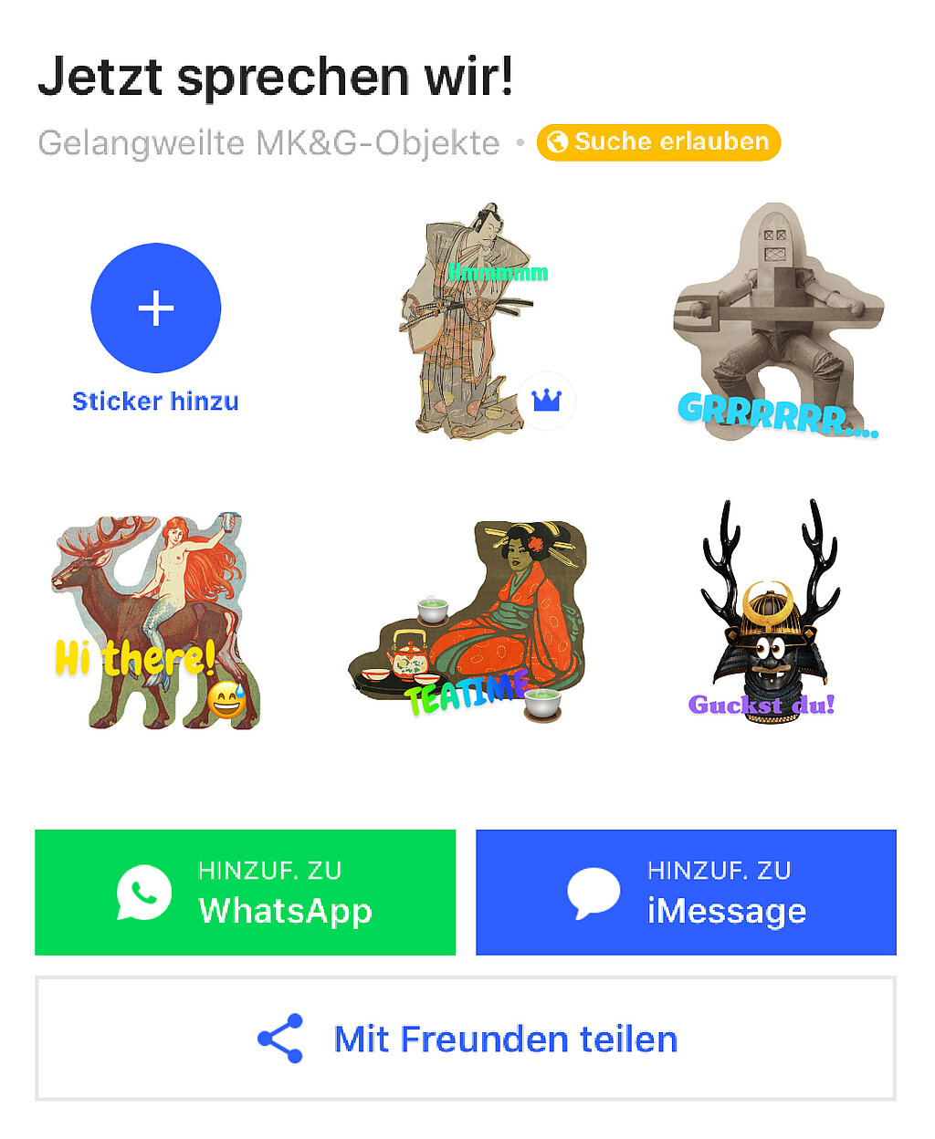 Bring Bilder zum Reden! Sticker-Design für Whatsapp, Telegram und Co.