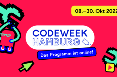 Das Programm ist live! Code Week Hamburg 8.-30. Oktober 2022