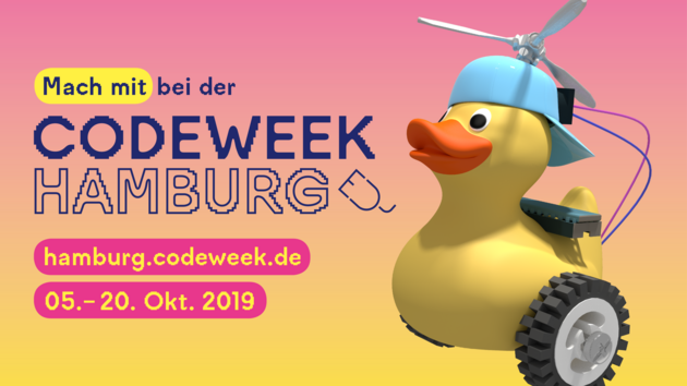 Auftaktveranstaltung zur Code Week Hamburg 2019