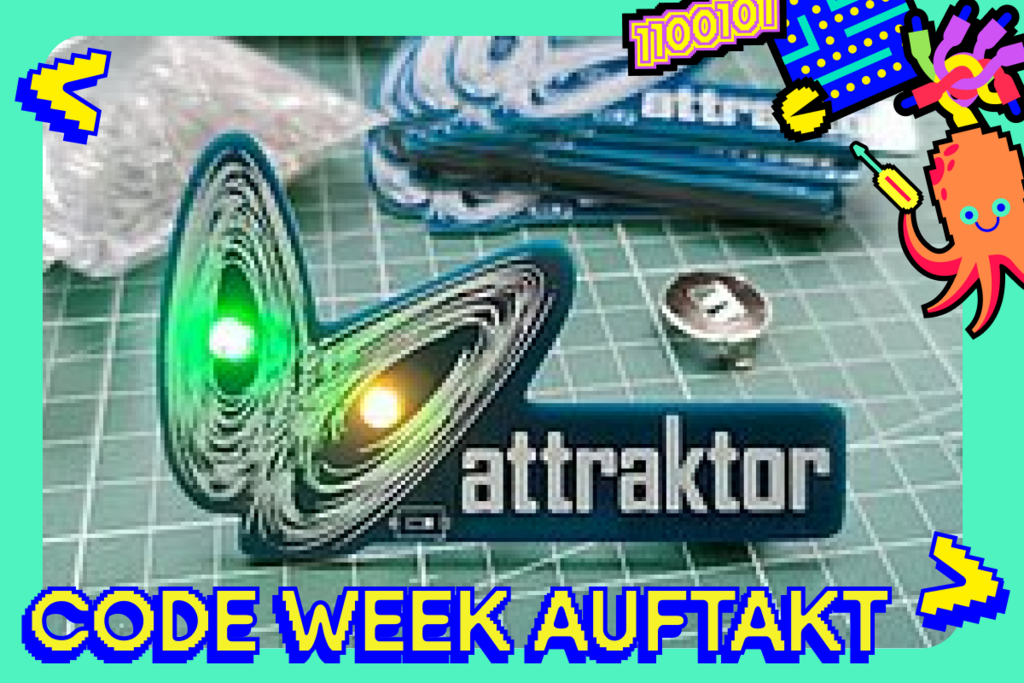 Komm löten! beim Auftakt der Code Week 2025