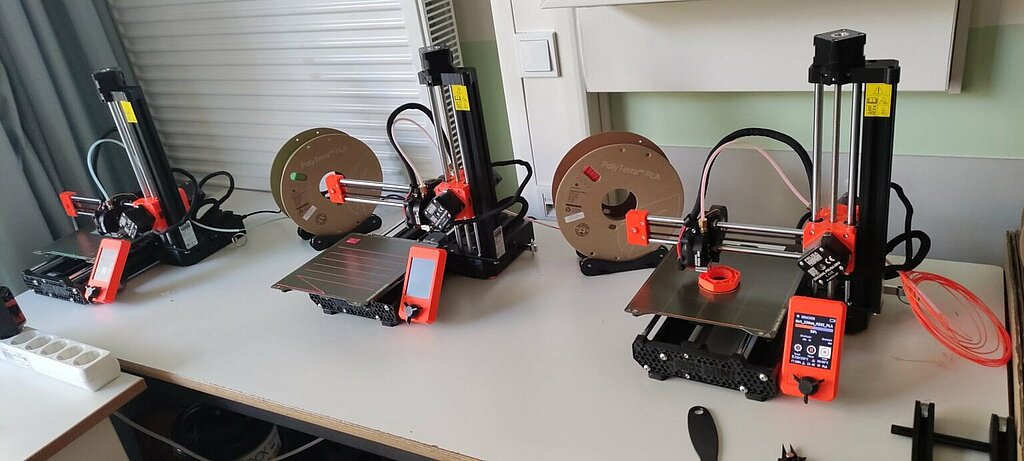 3D Drucker Farm des Stübi Makerspace